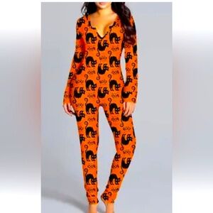 Shosho one piece pull on Halloween Jumpsuit